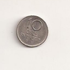 Moneda Suedia - 10 Ore 1969