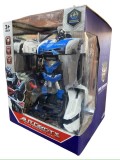 Jucarie masina politie robot Transformer cu radiocomanda sunet si lumini