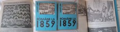Unirea Principatelor Romane, anul 1859, carte de istorie volumul 1 si volumul 2