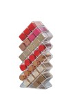 Cumpara ieftin Suport acrilic pentru ruj cu 28 de compartimente 11,5x6,5x25,5cm