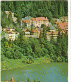 CPI B 11190 CARTE POSTALA - BAILE TUSNAD. LACUL CIUCAS, Circulata, Fotografie