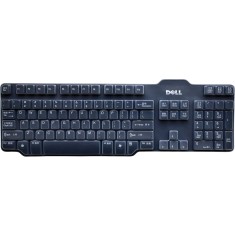 Tastatura Dell USB SK-3205,cu fir, card reader, layout olandeza