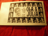Reclama la Film Ola &amp; Julia , director Jan Halldoff 1967 Suedia ,dim.=30x16,5cm