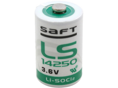 Baterie 1/2AA LI-ION 3.6V 25.15x14.55mm SAFT LS14250 foto