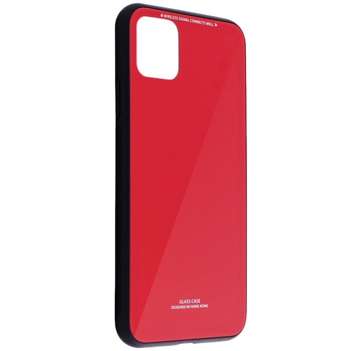 Husa Pentru APPLE iPhone 11 Pro - Luxury Glass TSS, Rosu