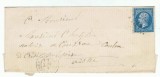 France 1861 Cover Front Only 1493 LA FERTE GAUCHER SEINE ET MARNE D.736