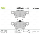 Set placute frana disc Audi A3, A3 Limousine; Seat Ateca, Leon, Leon Sc; Skoda Karoq, Superb III; VW Golf Alltrack VII, 56.2x123.2x15.9mm, parte