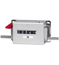 Contor Mecanico cu Indicator 9999.9m Ax 7mm foto