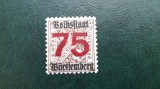 1919 Wurtenberg -Dienst. Mi=271x-MNH, Nestampilat