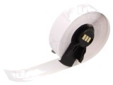 Bandă autoadezivă BRADY 9,53mm x 15,24m albă rezistentă -40&divide;82&deg;C M6C-375-595-WT