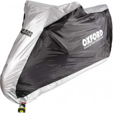 Husa Moto Exterior Oxford Aquatex New Argintiu Marimea L CV204