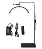 Lampa semiluna Moonlight, &Oslash; 60 cm, Lumina rece/calda cu rotire la 360 grade, 36W