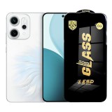 Folie de Protectie pentru Oppo Reno14 Pro, TEO, Sticla Securizata ESD, Margini Negre, Rezistenta la Zgirieturi, Antistatica, 0.35 mm, Transparenta