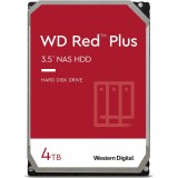 HDD intern 3.5, 4TB, Red Plus NAS, 3.5, SATA3, 5400rpm, 256MB, Western Digital