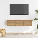 VidaXL Dulap de perete, stejar artizanal, 88x26x18,5cm, lemn prelucrat