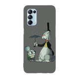 Husa compatibila cu Oppo A54 5G, Viceversa, model Mr Herriman and Anais Foster Home, Silicon, TPU, Transparent, Carcasa