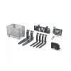 Bruder Accesorii: Cutie Palet, Troliu, Furci Incarcator - Compatibil Tractoare Profi &amp; Manitou - Jucarii Baieti 3 ani+