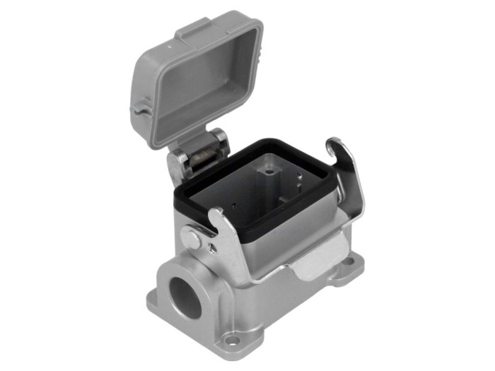 Conector carcasă HDC C146 E6 cu clichet