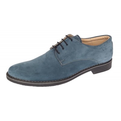 Pantofi barbati casual din piele naturala intoarsa Azur - AZURO1 foto