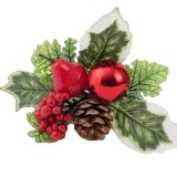 Decoratiune de craciun, flippy, 15 x 23 cm, model buchetel 1, multicolor