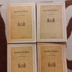 RAZBOI SI PACE-LEV TOLSTOI (4 VOL) EDITIE 1954 ILUSTRATA