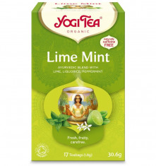 Ceai bio Lamaie si Menta, 17 pliculete x 1.8g (30.6g) Yogi Tea foto