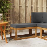 vidaXL Bancă de exterior Lemn Solid de Acacia natural 900666