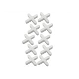 Set distantiere tip cruce pentru gresie si faianta, 4 mm, 100 elemente, Geko G00444-4