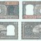 2 x 1984 , 10 rupees ( P-60i ) - India - stare aUNC Serie consecutiva !