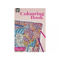Carte de colorat, A4, 32 pagini, flori mandala, Creative Craft Group