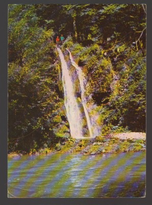 CPIB 23688 CARTE POSTALA - VADU CRISULUI. CASCADA &amp;quot;PESTERA&amp;quot;, CIRCULATA, 1978, STAMPILE, TIMBRU foto