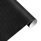 Folie colantare auto Carbon 3D Negru, 3,0m x 1,52m, AVEX