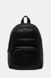 Blauer rucsac culoarea negru, mic, uni, POLLY02