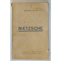 NIETZSCHE de GEORGE SILVIU 1937