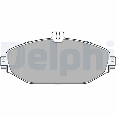 DELPHI LP3282 set placute frana,frana disc foto