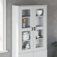 vidaXL Dulap superior &bdquo;VIKEN&rdquo;, alb, lemn prelucrat