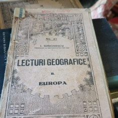 Lecturi Geografice Europa - I.Simionescu