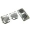 Set 3 buc. ornament pedale Tuning din aluminiu