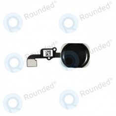 Buton Home flex negru pentru iPhone 6, iPhone 6 Plus