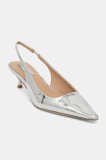 Steve Madden pantofi cu toc Kari culoarea argintiu, SM11003377