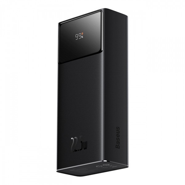 Baterie Externa Baseus EnerFill FP41, 30000mAh, 22.5W, QC + PD, 1 x USB-C - 2 x USB-A, Neagra