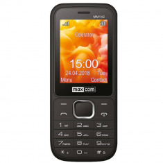 Telefon mobil MaxCom MM142 Dual SIM Black foto