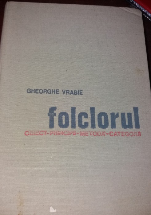 FOLCLORUL GHEORGHE VRABIE