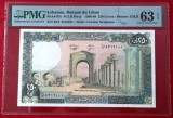 Liban 250 Livres 1988 Pick#67e PMG 63 EPQ UNC **
