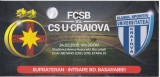 QW13 8 - Bilet acces parcare - FCSB Steaua - CS U Craiova - 24 02 2019