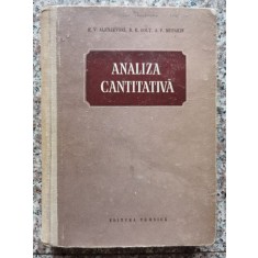 Analiza Cantitativa - E.v. Alexeevski R.k. Golt A.p. Musakin , A549