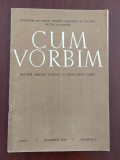 Cum vorbim - Revistă pentru studiul și explicarea limbii - decembrie 1949 Nr. 9