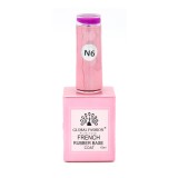 Rubber Base Coat Neon, baza pentru unghii, 15ml, 06