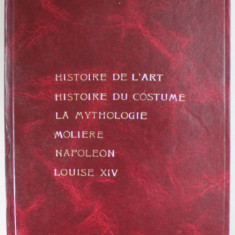 ENCYCLOPEDIE PAR L 'IMAGE , COLIGAT DE SASE CARTI , 1929 -1934