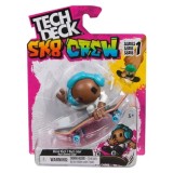 TECH DECH SK8 CREW PACHET PLACA SI FIGURINA 9.6CM CASTI ALBASTRE